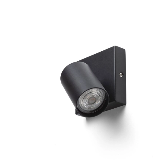 DUDE SQ natynkowa czarna 230V LED GU10 9W R13921 Rendl light studio