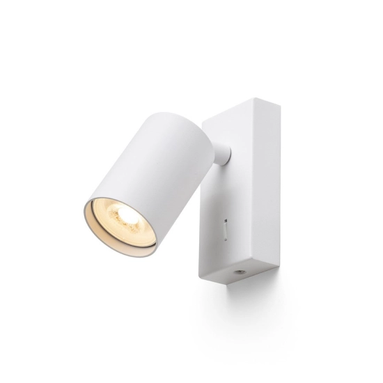 DUDE ścienna biała 230V LED GU10 9W R13924 Rendl light studio