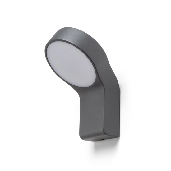 ELIA ścienna antracyt 230V LED 9W IP44 3000K R13930 Rendl light studio