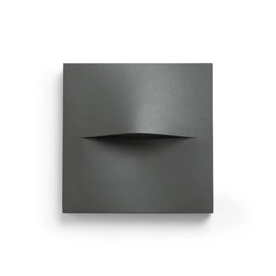 BOBO SQ ścienna antracyt 230V LED 3W IP65 3000K R13935 Rendl light studio