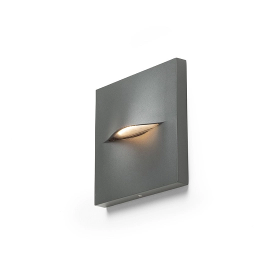 BOBO SQ ścienna antracyt 230V LED 3W IP65 3000K R13935 Rendl light studio
