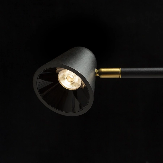 STIG podłogowa czarna 230V LED 8.4W 34° 3000K R13942 Rendl light studio