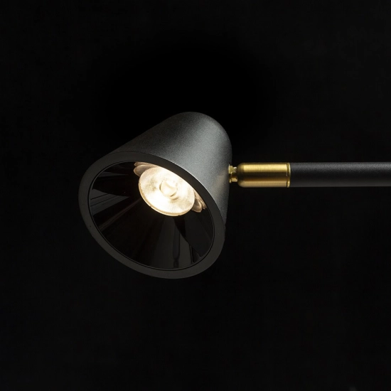 STIG podłogowa czarna 230V LED 8.4W 34° 3000K R13942 Rendl light studio