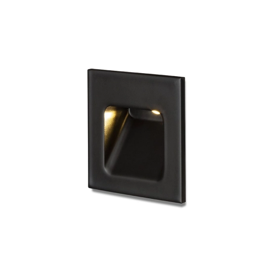 AMARO wpuszczana czarna 230V LED 3W 60° 3000K R13958 Rendl light studio