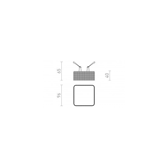 MARENGA SQB1 40 wpuszczana biała Eco PLA 230V LED 6W 3000K R14016 Rendl light studio