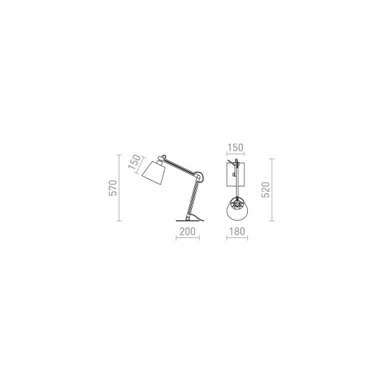 NIZZA stołowa Polycotton biała/drewno 230V LED E14 7W R14031 Rendl light studio
