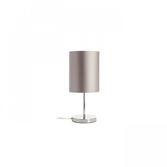 NYC/RON 15/20 stołowa Monaco gołębio szara/srebrne PVC/nikiel LED E27 15W R14058 Rendl light studio