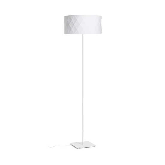 CORTINA/JAKARANDA podłogowa biała/biała textil/metal 230V LED E27 15W R14069 Rendl light studio