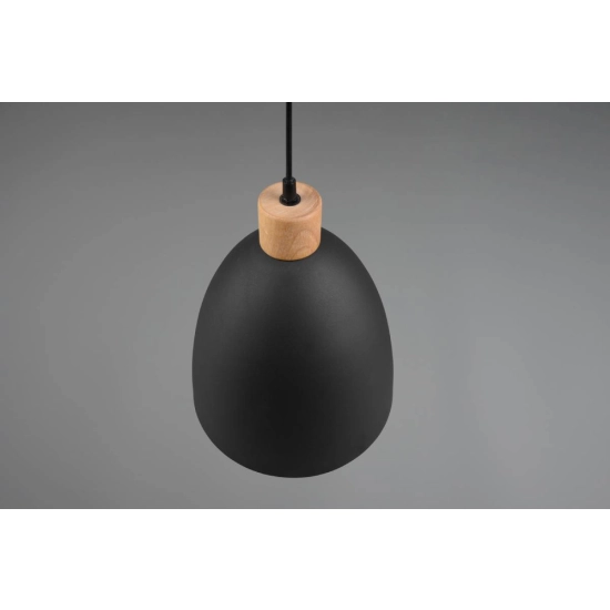 kinkiecik.pl Lampa wisząca czarna JAGGER R30681032 TRIO