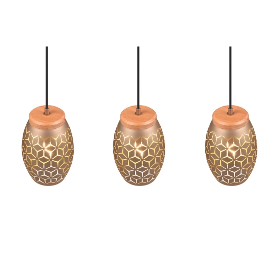 BIDAR – R31573065 excl. 3x E27 · max. 28W TRIO
