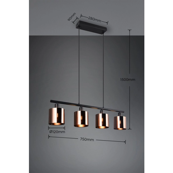 JASON – R36304064 excl. 4x E14 · max. 10W TRIO