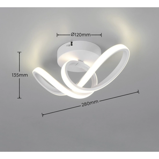 RUSA – R63541131 incl. 1x SMD, 7W · 1x 900lm, 4000K TRIO