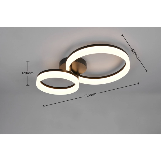 SCOPE – R63601232 incl. 1x SMD, 22W · 1x 2800lm, 3000K TRIO