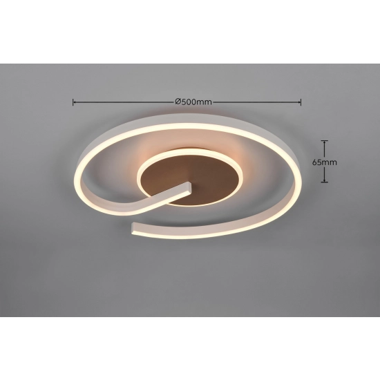 CALLE – R63631165 incl. 1x SMD, 21W · 1x 2600lm, 2300+3000+4000K TRIO