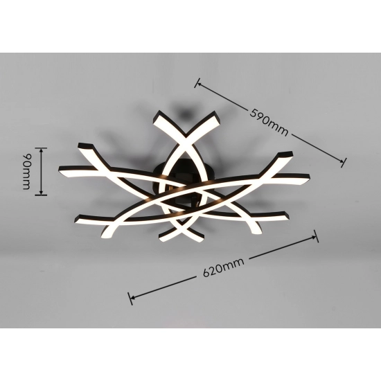 POLLOCK – R63691132 incl. 1x SMD, 33W · 1x 3800lm, 3000K TRIO