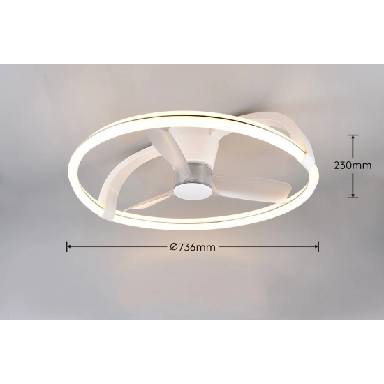 STOCKHOLM – R64262131 incl. 1x SMD, 37W · 1x 4300lm, 2700 - 6500K TRIO