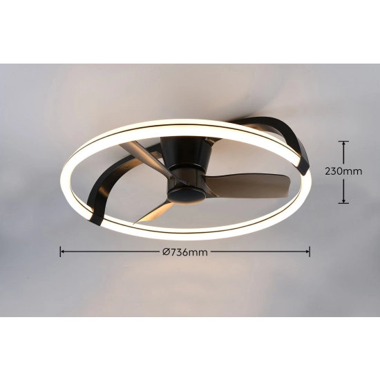 STOCKHOLM – R64262132 incl. 1x SMD, 37W · 1x 4300lm, 2700 - 6500K TRIO