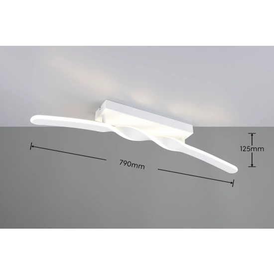 GINKO – R65791131 incl. 1x SMD, 18W · 1x 1980lm, 3000K TRIO