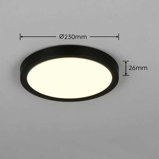 DRACO – R65891132 incl. 1x SMD, 18W · 1x 2300lm, 2300+3000+4000K TRIO