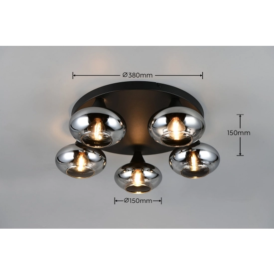 DIVINA – R66645054 excl. 5x E14 · max. 10W TRIO