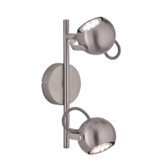 kinkiecik.pl Plafon srebrny spot 2L BASTIA R80052007 TRIO