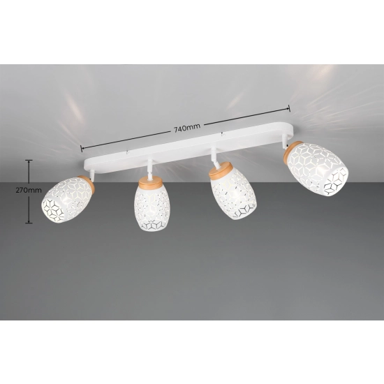 BIDAR – R81574031 excl. 4x E14 · max. 10W TRIO