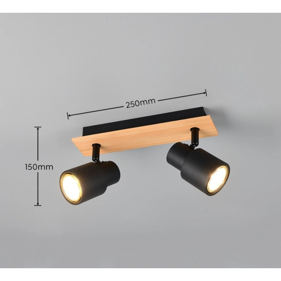 PIERRE – R81982032 excl. 2x GU10 · max. 10W TRIO