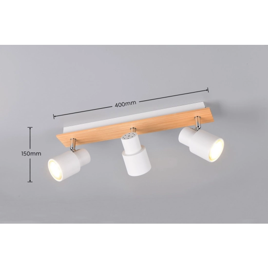 PIERRE – R81983031 excl. 3x GU10 · max. 10W TRIO