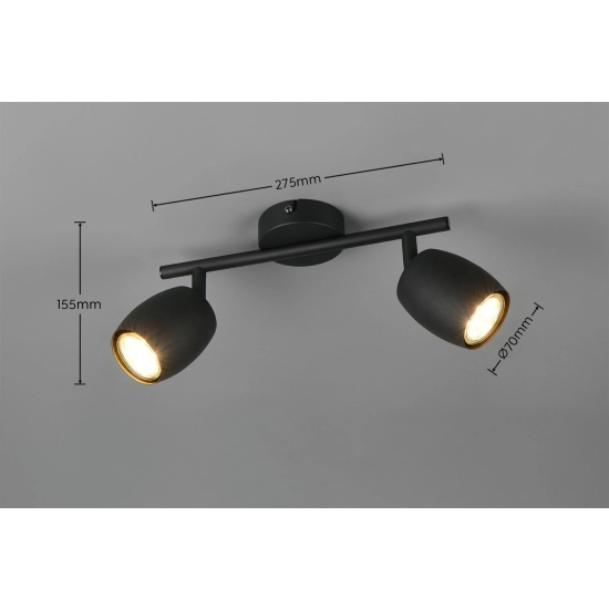 NANCY – R86262032 excl. 2x GU10 · max. 35W TRIO