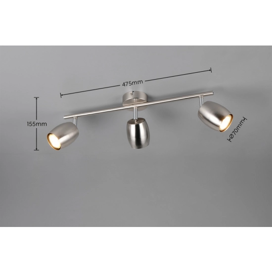 NANCY – R86263007 excl. 3x GU10 · max. 35W TRIO