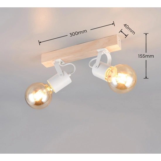 LYNAR – R86662031 excl. 2x E27 · max. 10W TRIO