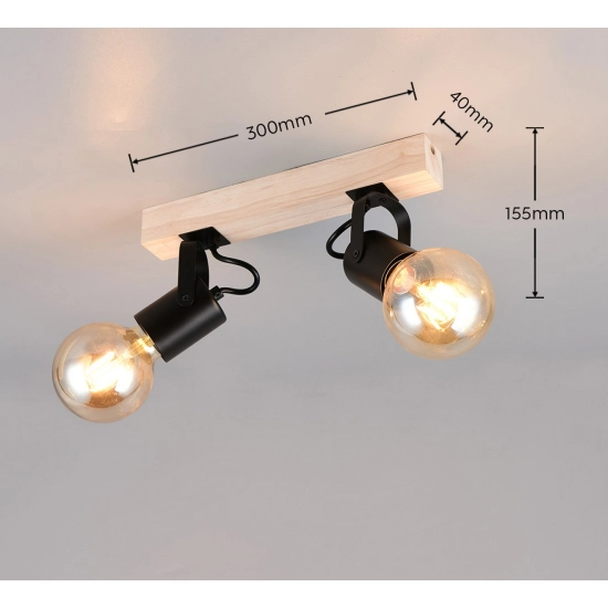 LYNAR – R86662032 excl. 2x E27 · max. 10W TRIO