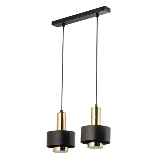 RIF LUX 2 czarny/złoty Lampa wisząca 40785 Sigma - zdjęcie produktu