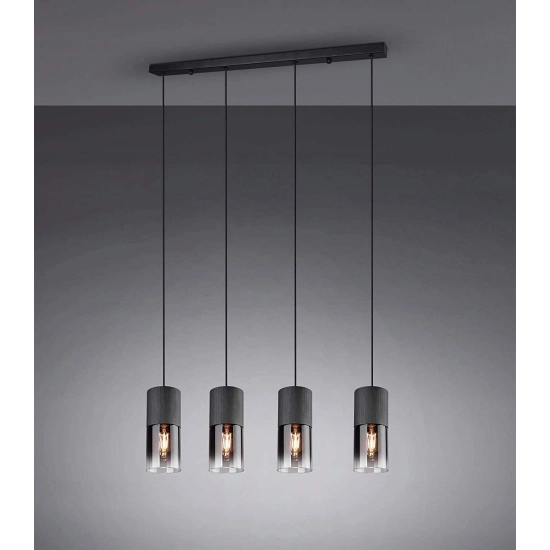 kinkiecik.pl Lampa wisząca ROBIN – 310600432 excl. 4x E27 · max. 28W TRIO