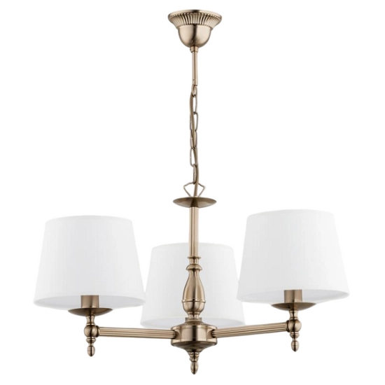 Lampa wisząca ROKSANA ZŁOTA 3xE14 16074 ALFA