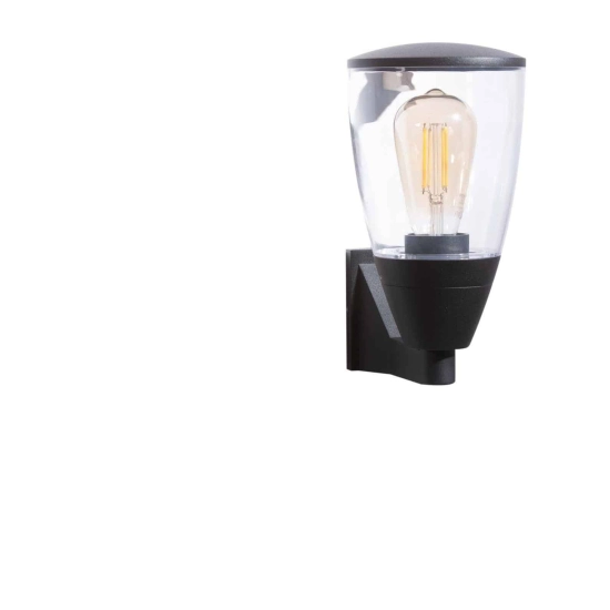 Rasmus Wall (black) AZ4482 E27 1x MAX 25W IP65 METAL PC AZZARDO