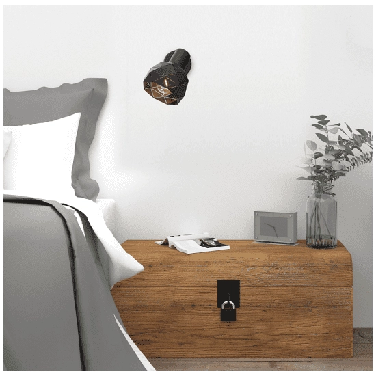kinkiecik.pl Kinkiet spot czarny REUS 1 LP-8069/1WS BK LIGHT PRESTIGE
