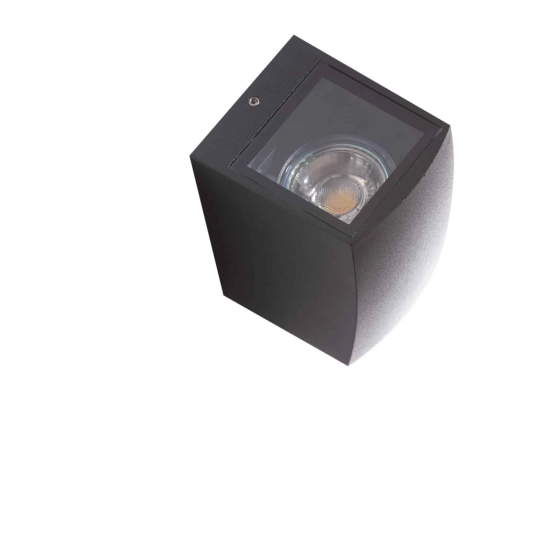 Rezia 1 (black) AZ4343 GU10 1x MAX 35W IP54 METAL GLASS AZZARDO