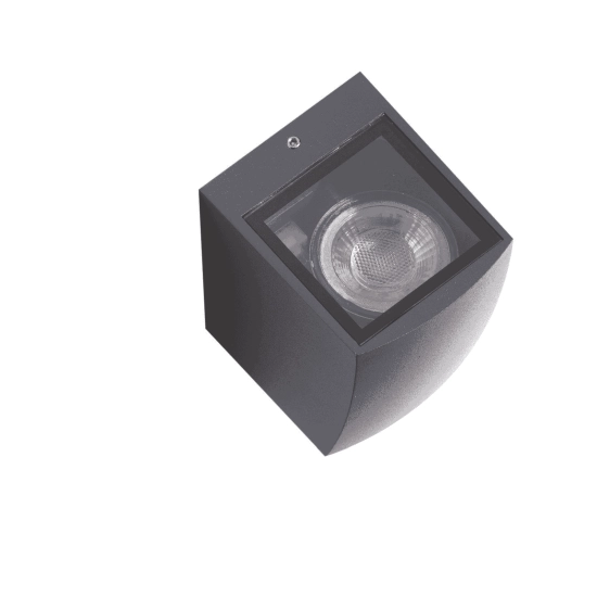 Rezia 1 (dark grey) AZ4344 GU10 1x MAX 35W IP54 METAL GLASS AZZARDO