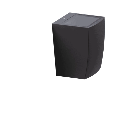 Rezia 1 (dark grey) AZ4344 GU10 1x MAX 35W IP54 METAL GLASS AZZARDO