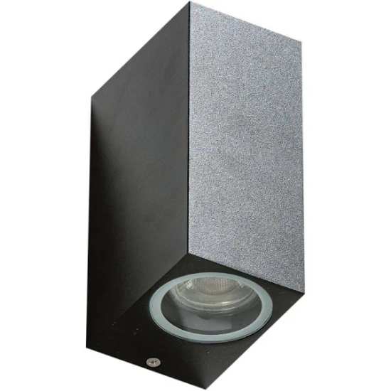 Rimini 2 Square (black) AZ4268 GU10 2x Max 35W IP54 METAL AZZARDO