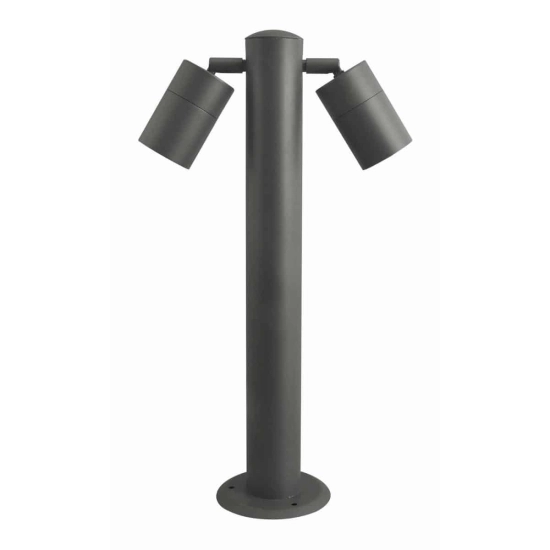Lampa stojąca Rolf 2 500 (dark grey) AZ4457 GU10 2x MAX 35W IP44 METAL GLASS AZZARDO