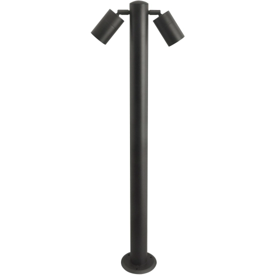 Lampa stojąca Rolf 2 900 (black) AZ4458 GU10 2x MAX 35W IP44 METAL GLASS AZZARDO