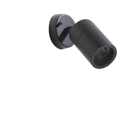 Rolf 1 Wall (dark grey) AZ4476 GU10 1x MAX 35W IP44 METAL GLASS AZZARDO