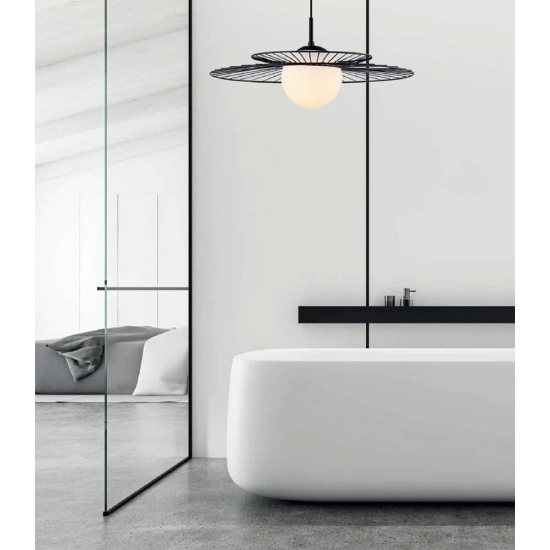 Lampa wisząca SARAH MDM-4000/1 BK Italux ------- Italux - zdjęcie 2