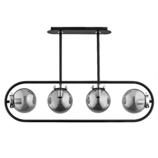 kinkiecik.pl Lampa wisząca SARAN CHROM 4 PŁ 62160 ALFA