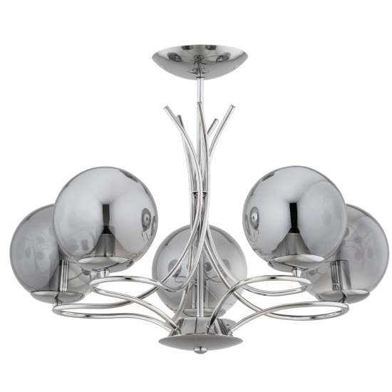 Lampa sufitowa SENTIA CHROM 5xE14 63212 ALFA