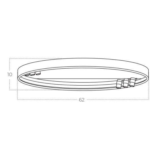 Lampa sufitowa SERAFINO TOP 60 3-STEP DIMM AZ5832 AZZARDO