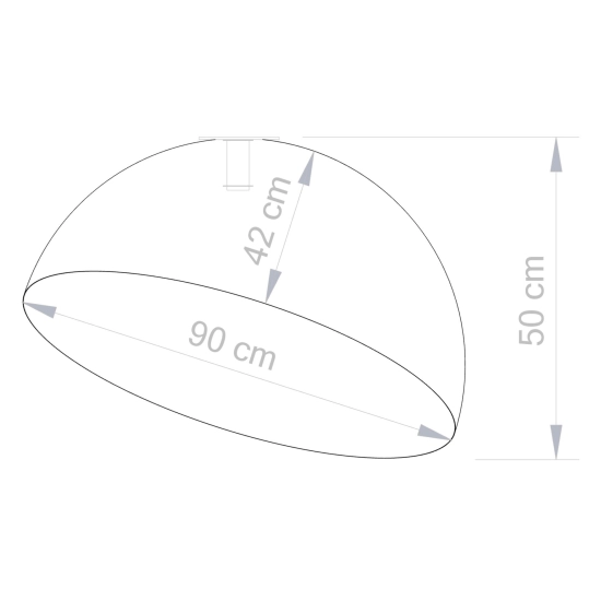 SFERA Plafon ZŁOTY 90 32475 SIGMA
