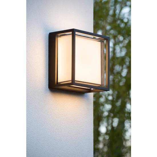Kinkiet SINGA LED 1x9,6W 2700K IP54 czarny 15801/10/30 Lucide - zdjęcie dodatkowe 2